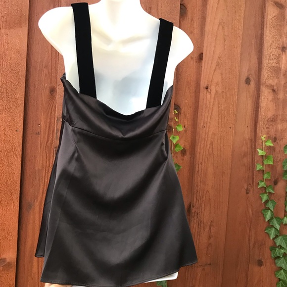 Simply Vera camisole tank Satin straps and pleats - Picture 4 of 6